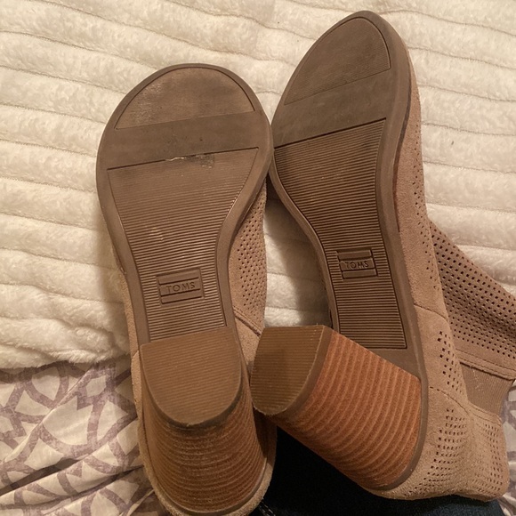 TOMS wedge open toe high heal - Picture 3 of 5